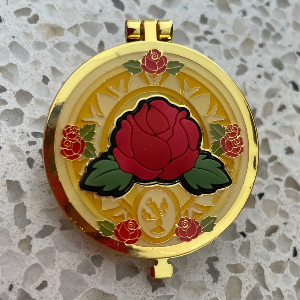 Loungefly Disney Princess Belle Compact Mirror Pin